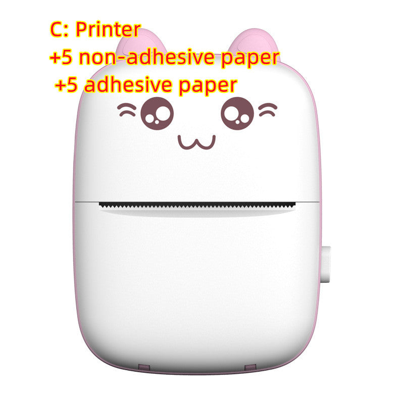 Portable Mini Printer – Compact Wireless Printer for Printing On-the-Go