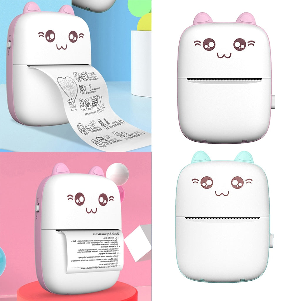 Portable Mini Printer – Compact Wireless Printer for Printing On-the-Go