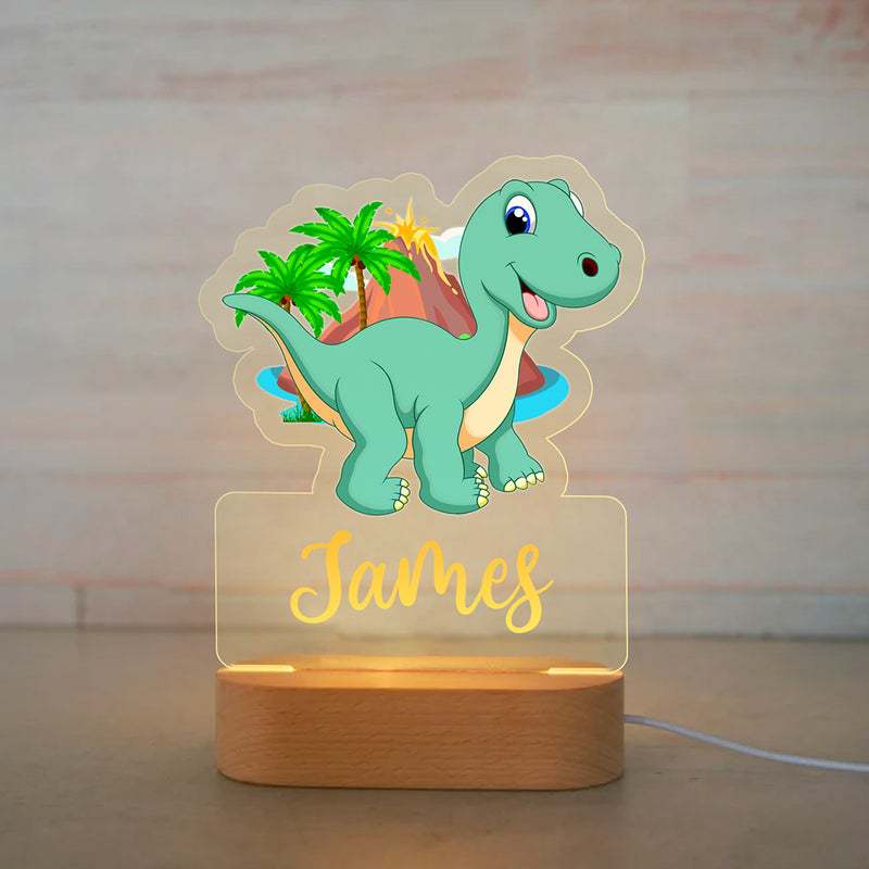 Personalised USB Animal Night Light – Custom LED Light for Kids’ Rooms