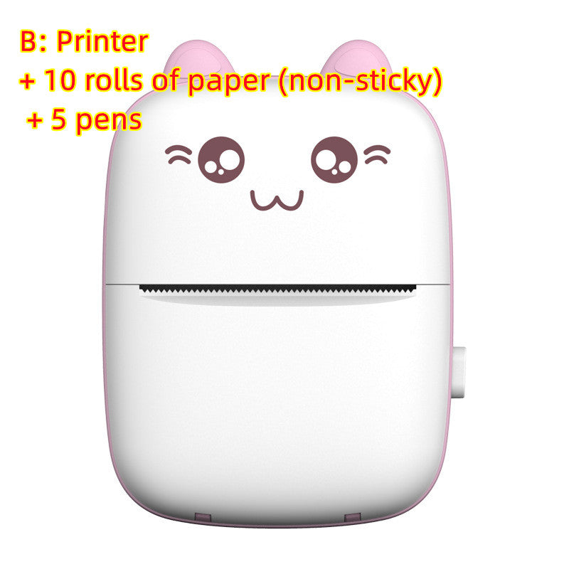 Portable Mini Printer – Compact Wireless Printer for Printing On-the-Go