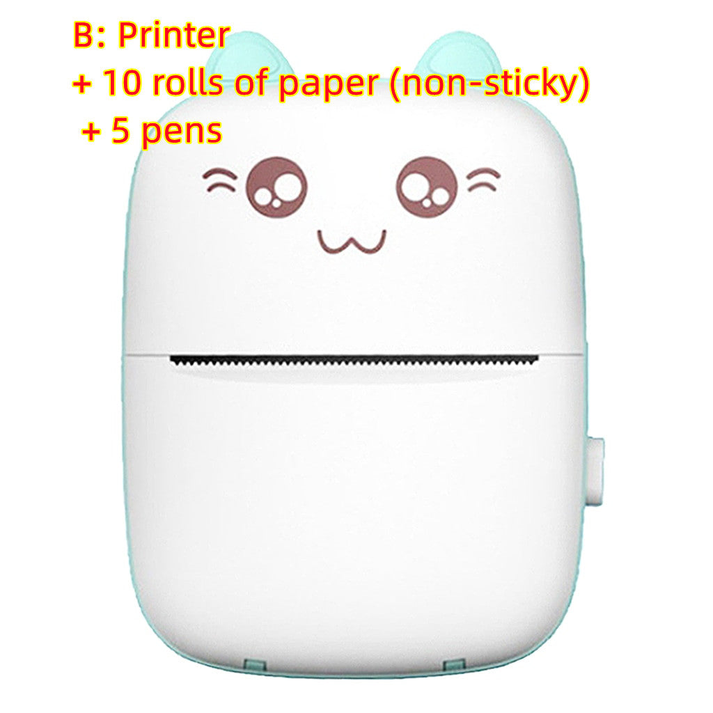 Portable Mini Printer – Compact Wireless Printer for Printing On-the-Go