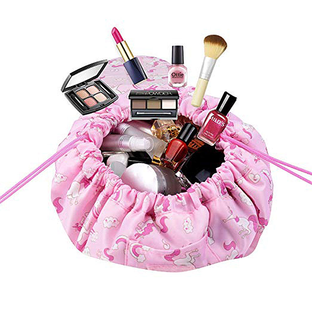 Drawstring Makeup Bag – Travel Cosmetic Pouch for Quick & Easy Storage | Cheeky Thangz