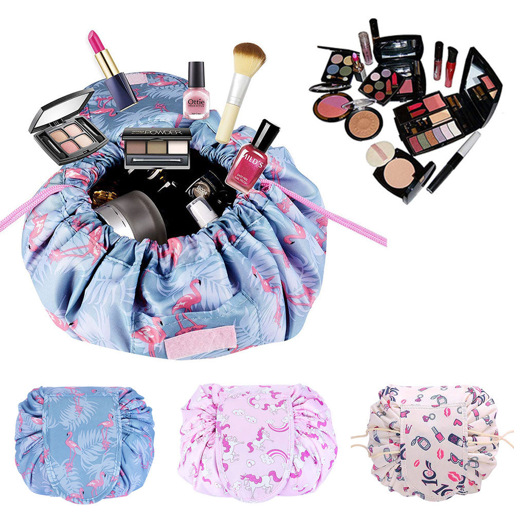 Drawstring Makeup Bag – Travel Cosmetic Pouch for Quick & Easy Storage | Cheeky Thangz