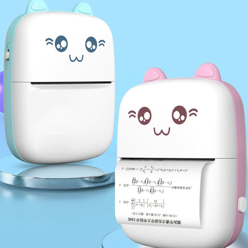 Portable Mini Printer – Compact Wireless Printer for Printing On-the-Go