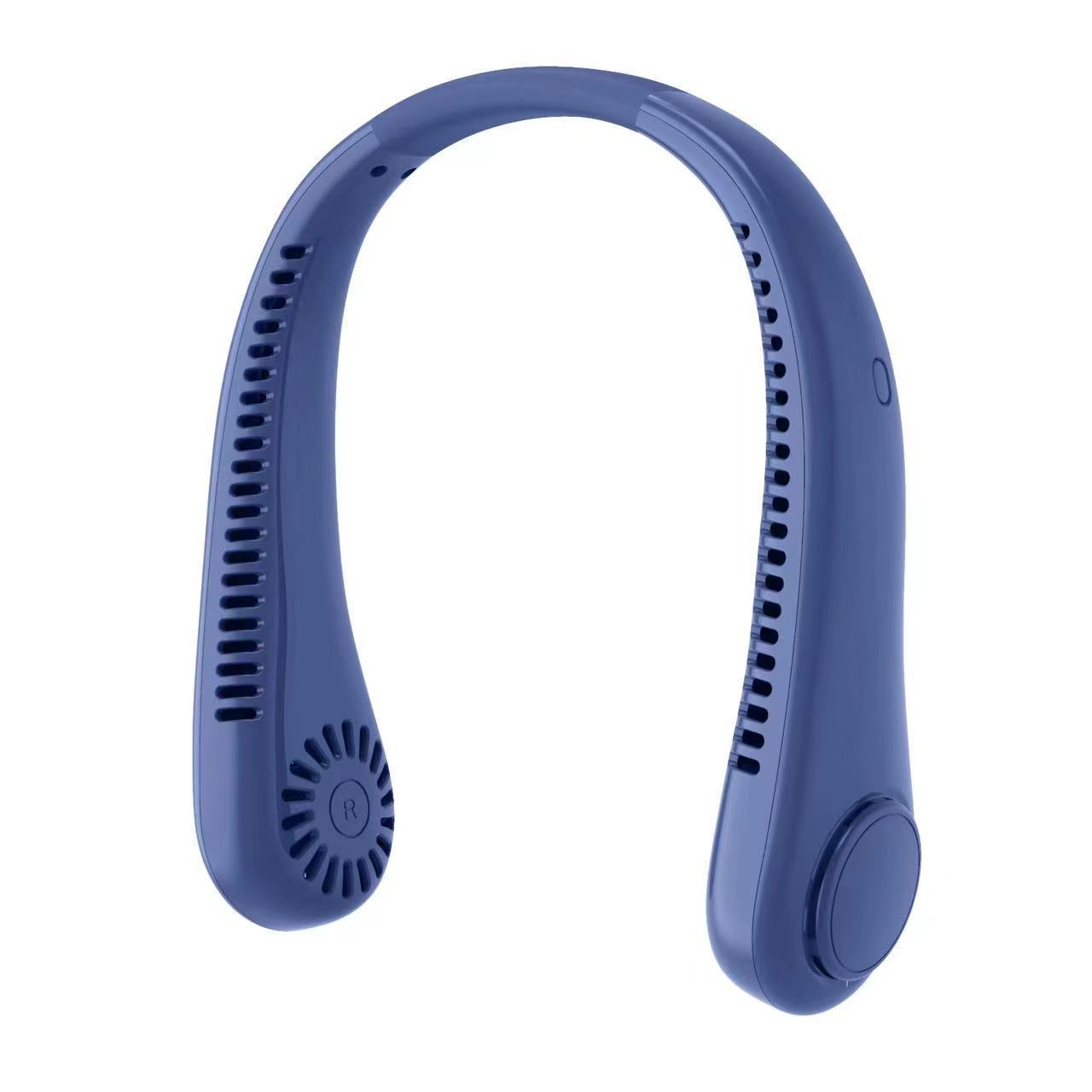 Rechargeable Hands-Free Neck Fan – USB Bladeless Portable Fan for Travel, Outdoor & Home Use
