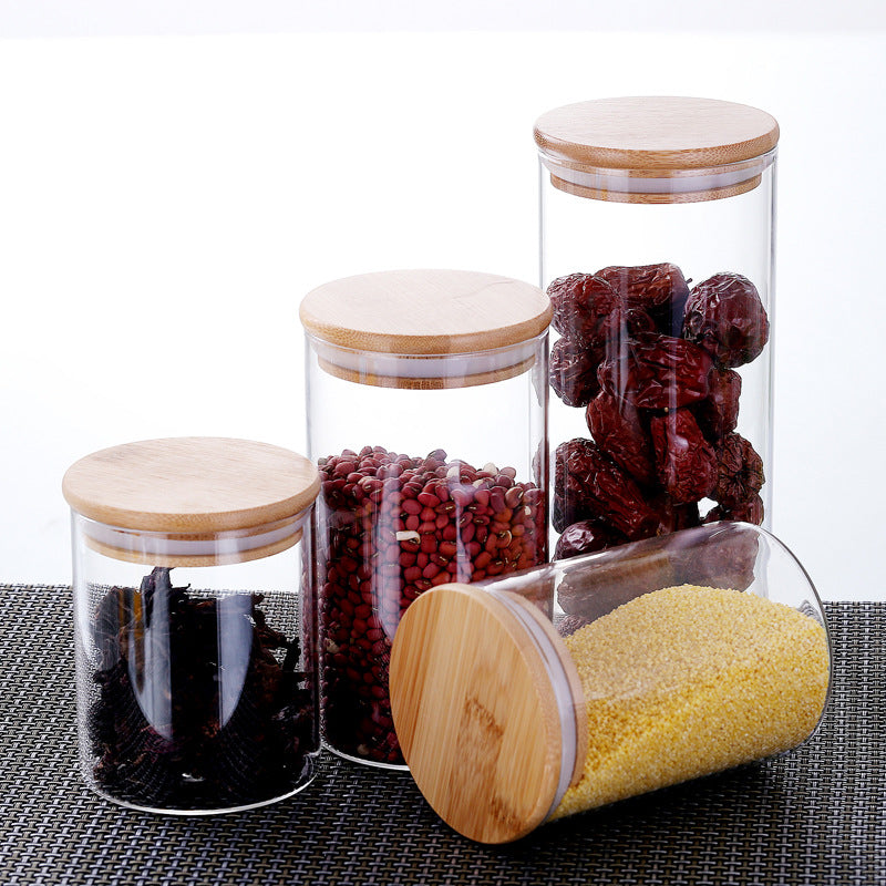 Glass Kitchen Storage Jars