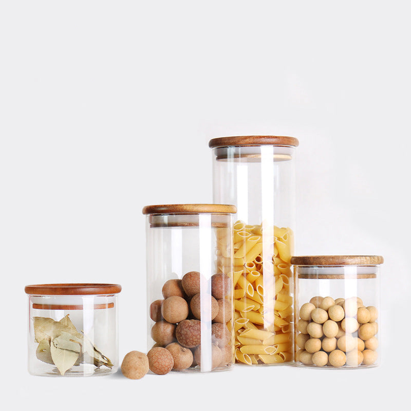 Glass Kitchen Storage Jars