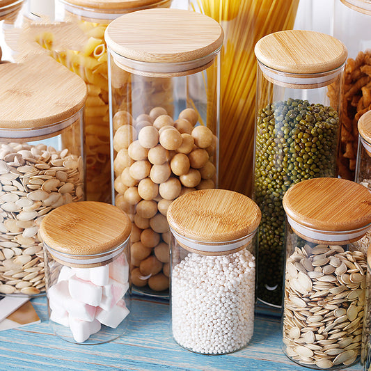 Glass Kitchen Storage Jars