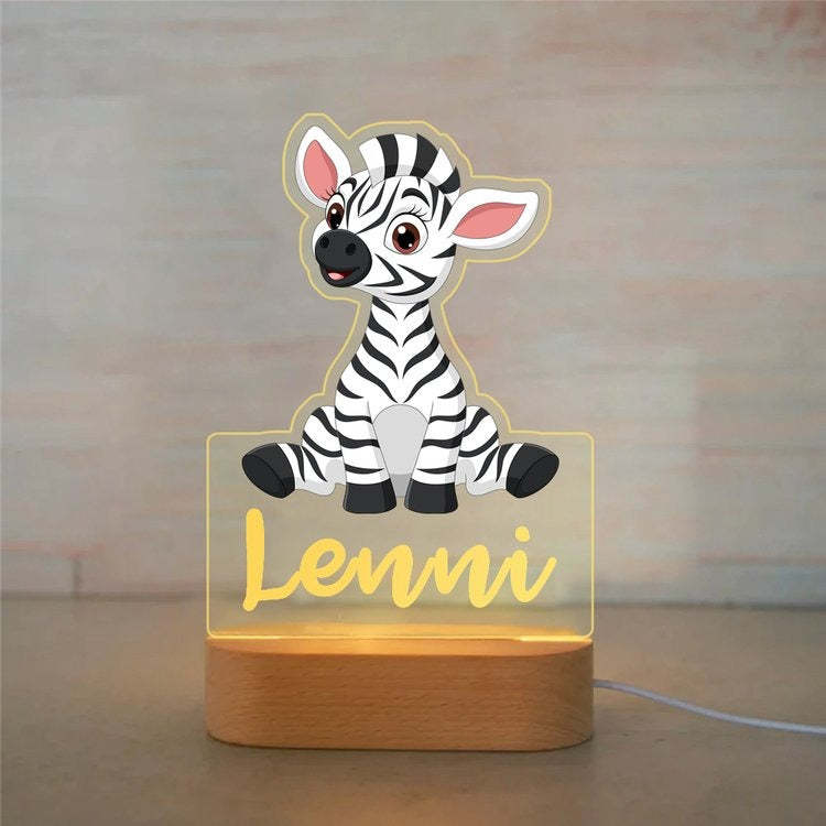 Personalised USB Animal Night Light