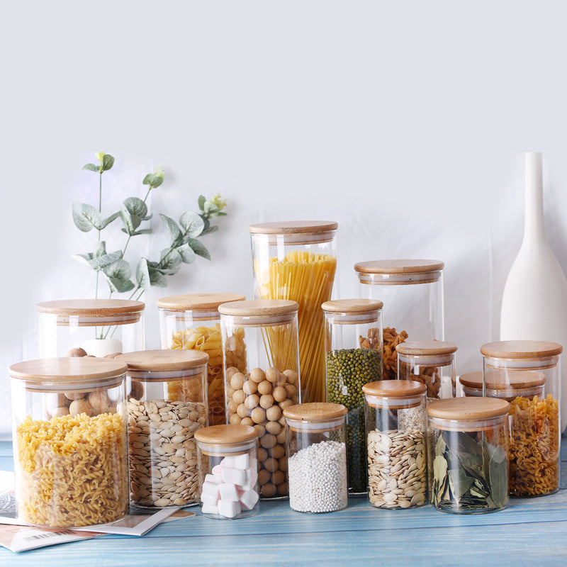 Glass Kitchen Storage Jars